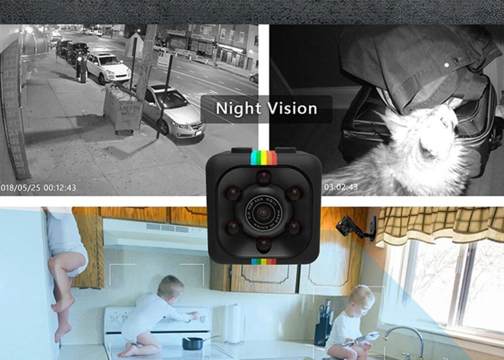 FipTec® Мини Смарт Камера LM02 с Нощна Видимост