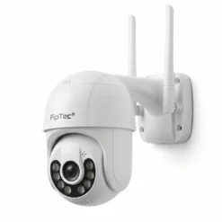 Kültéri 4K biztonsági kamera FipTec LO24 Max, 8MP, Wi-Fi, AI követés