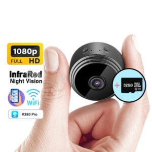 Шпионска Камера с Wi-Fi FipTec LM01 с 32GB карта памет