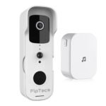 Видеодомофон FipTec LD01 - стилен и функционален, с Full HD камера, нощно виждане, двупосочно аудио и мобилно приложение. Перфектното решение за сигурност и удобство за вашия дом.