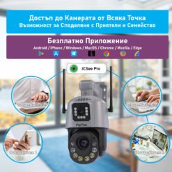 Камера за наблюдение FipTec LO38 - високотехнологично решение за сигурност. Със своя мощен обектив и усъвършенствани функции, тази камера е подходяща за наблюдение на големи площи, периметри и обекти.