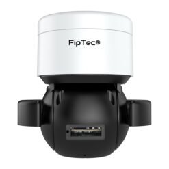 Камера за наблюдение FipTec TF25 - 5MP, силна LED светлина, слот за microSD карта. Записвайте директно на картата.