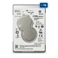 Снимка на твърд диск Seagate с капацитет 1TB от FipTec на бял фон, осигуряващ надеждно съхранение на записи за вашата охрана. Гарантирана сигурност и пълно спокойствие за дома.