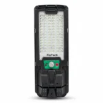 Професионална снимка на соларна LED лампа FipTec със сензор за движение за външен монтаж. Осигурява надеждна охрана и дискретна сигурност, носейки пълно спокойствие и лесен контрол за вашия дом.