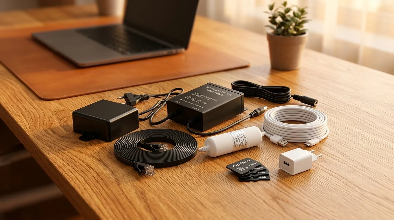 Аксесоари за видеонаблюдение